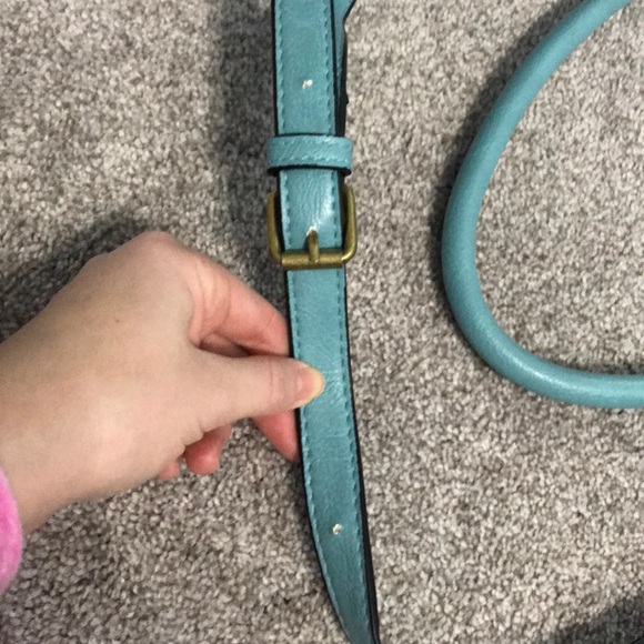 MAKE AN OFFER Baby Blue Merona Shoulder Bag - Picture 6 of 6